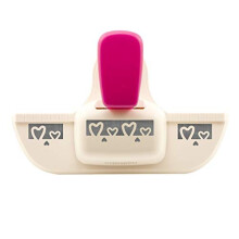 LIKE-NEW Vaessen Creative Border Punch with Heart Edge for Stunning Continuous Designs