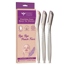 Bombay Shaving Company Face Razor For Women | For Easy & Safe Facial Hair Removal (Pack of 3)