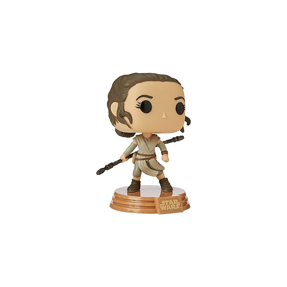 LIKE-NEW Funko 55498 POP Star Wars: Across The Galaxy - Rey Skywalker (Amazon Exclusive)