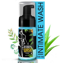 urbangabru Intimate Wash for men (anti - itching & anti - fungal) for hygiene of private parts with tea tree oil, aloe vera & sea buckthorn oil - 100