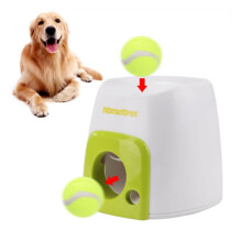 Pet Supplies Dog Interactive Training Reward Machine Tennis Ball Toy Feeder