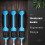 10Pcs Hand Wood Carving Chisel Set  Professional Woodworking Tools Kit 8