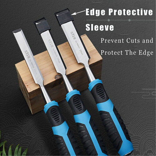 10Pcs Hand Wood Carving Chisel Set  Professional Woodworking Tools Kit 1