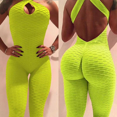 Anti-cellulite sports jumpsuit