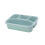 (Green) 4 Compartment Lunch Box Adults Kids Food Container 7