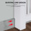 Wooden Radiator Cover (Medium White) Radiator Covers Modern White 5