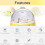 Mini 7 Egg Incubator Digital Chicken Hatcher w/ Automatic Temperature Control 2