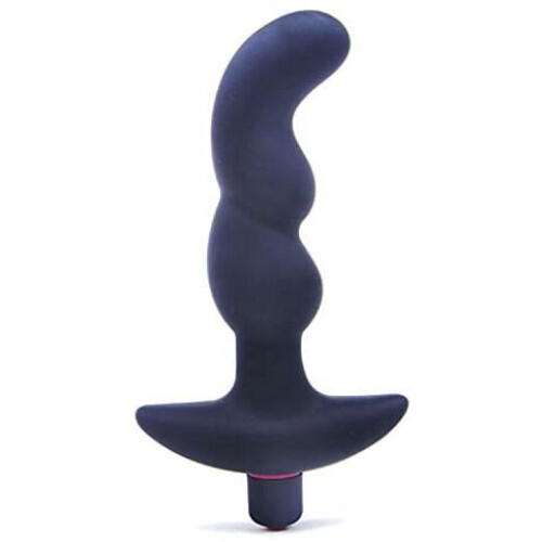 Prostate Massager Anal Vibrator Butt Plug P-Spot Crazy Buzzer, Black 1
