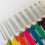 9x Αλουμίνιο Crochet Hook Πλαστική μαλακή λαβή λαβής Νήματα πλέξιμο βελόνα 11