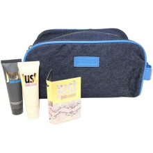 JUST CAVALLI WASH Bag/Toiletry Bag with B.Lotion S.Gel and 1.2ML EDT Boxed