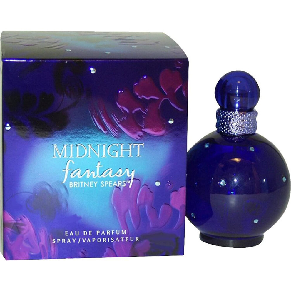 Britney Spears Midnight Fantasy 100ml Women Eau De Parfum Spray For Her