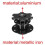 (Black) Universal Snap Off Steering Wheel Quick Lock Quick Release 6 Hole Hub Adapter Boss Kit For Car 4