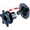 (Black) Universal Snap Off Steering Wheel Quick Lock Quick Release 6 Hole Hub Adapter Boss Kit For Car 3