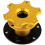 (Glod) Universal Snap Off Steering Wheel Quick Lock Quick Release 6 Hole Hub Adapter Boss Kit For Car 1