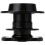 (Black) Universal Snap Off Steering Wheel Quick Lock Quick Release 6 Hole Hub Adapter Boss Kit For Car 7