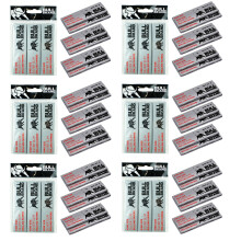 BULL BRAND King Size Silver Papers Slim Tobacco Smoking Rolling Rizzla King Size - Pack of 3
