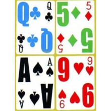 Cartes de jeu pour malvoyants