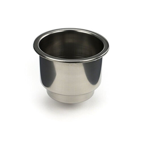 Whitecap Flush Cupholder W/ Drain 304 Ss