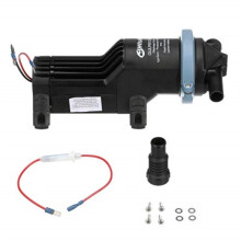 Whale BP1554 Gulper 220 Pump, Manages Gray Waste, 3.5 GPM Flow Rate, 24V DC, ?Inch Hose Connections,