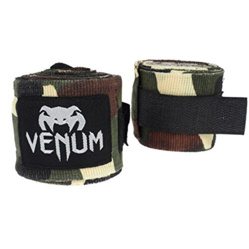 Venum Kontact Boxing Handwraps - 25M - Forest camo