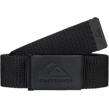 Quiksilver Unisex Adults Principle Schwack Webbing Adjustable Belt - Black