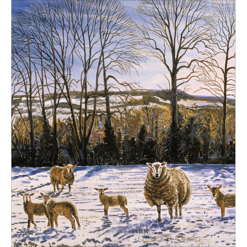 Pack of 5 Winter Flock Charity Christmas Cards Supporting Multiple Charities