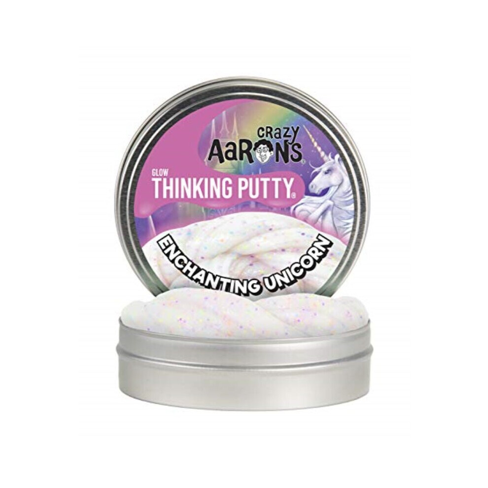 Crazy Aarons Enchanting Unicorn 4 Tin Thinking Putty