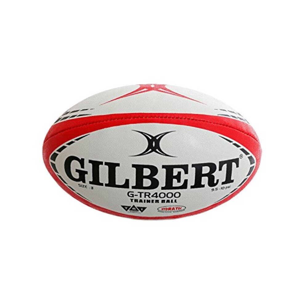 Gilbert G-TR4000 Rugby Training Ball - Red (4)