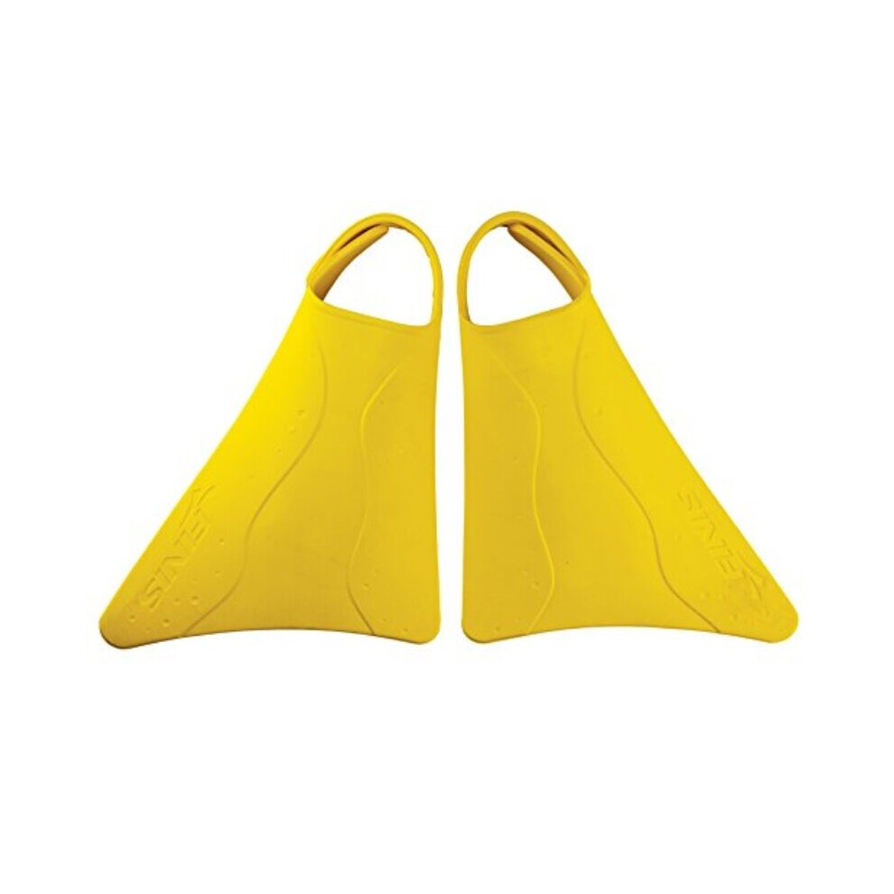 FINIS Kids Fishtail 2 Fins, Yellow, US Junior 611