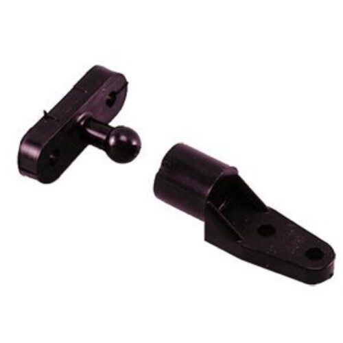 Perko Door Catches - Black Nylon - Pair