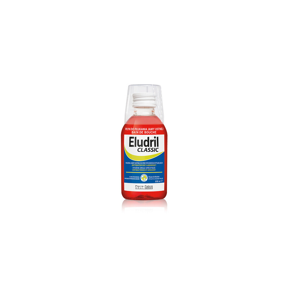 Eludril Classic, PåYn Do PåUkania Jamy Ustnej, Antybakteryjny I ÅAgodzäCy, 200 Ml