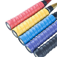 Senston New Racket Grip antiscivolo perforato super assorbente Overgrip da tennis Overgrip da badminton Overgrip da pickleball. Confezione da 5.