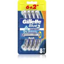 Gillette Blue 3 Comfort 8 razor for Men Women