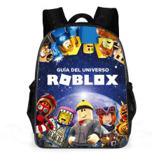 (Pattern 04) Roblox Backpack Kids School Bag Bookbag bag