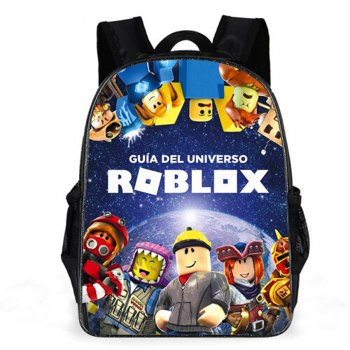 (Pattern 04) Roblox Backpack Kids School Bag Bookbag bag