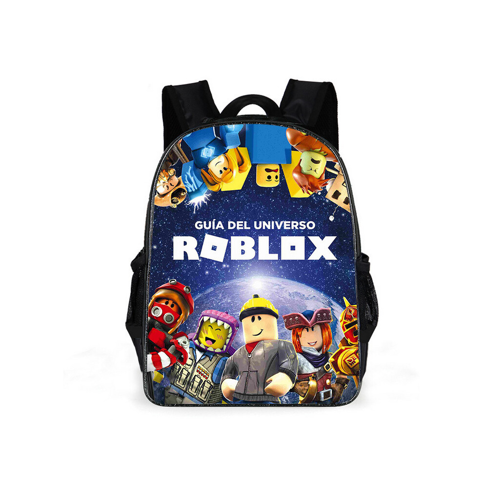 (Pattern 04) Roblox Backpack Kids School Bag Bookbag bag