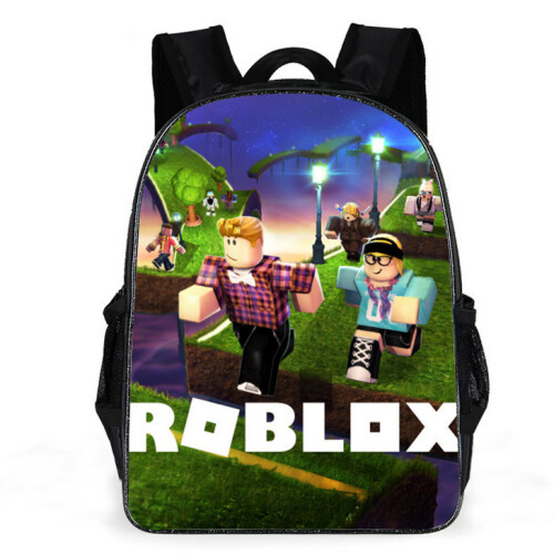 (Pattern 03) Roblox Backpack Kids School Bag Bookbag bag