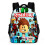 (Pattern 01) Roblox Backpack Kids School Bag Bookbag bag 1