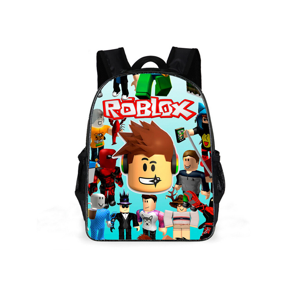 (Pattern 01) Roblox Backpack Kids School Bag Bookbag bag