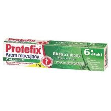 Protefix, krem mocujący do protez zębowych z aloesem, ekstra-mocny, 47 g
