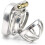Male Chastity Device Removable Pain Ring with Air-Flow Tip Silver 1