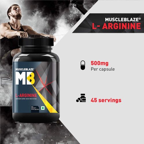 MuscleBlaze L-arginine 90 capsule 2