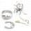 Male Chastity Device Removable Pain Ring with Air-Flow Tip Silver 5