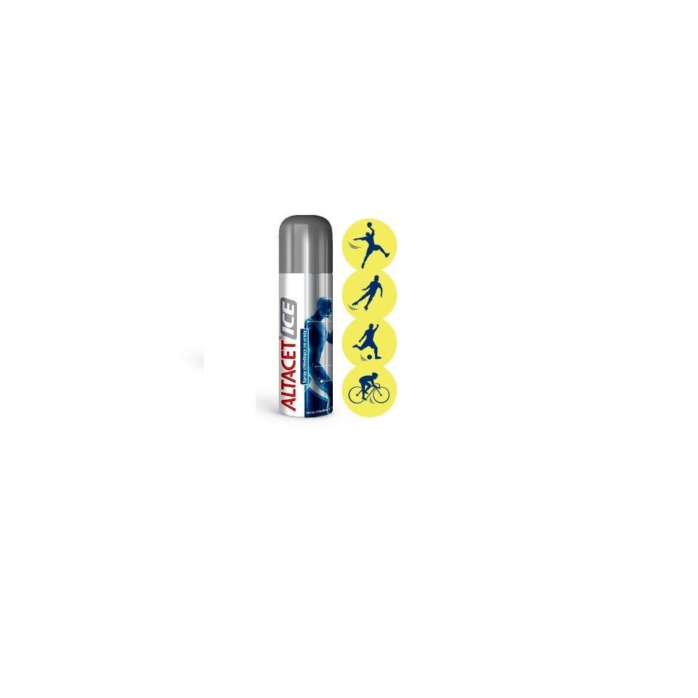 Altacet Ice, spray chłodzący na urazy, 130 ml