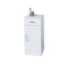 Arezzo Freestanding White Gloss Bathroom Cabinet Cupboard