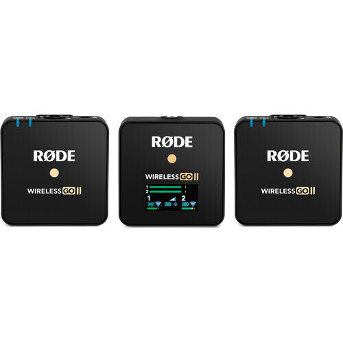 Rode Rode Wireless GO II Compact Digital Wireless Microphone System Black 2