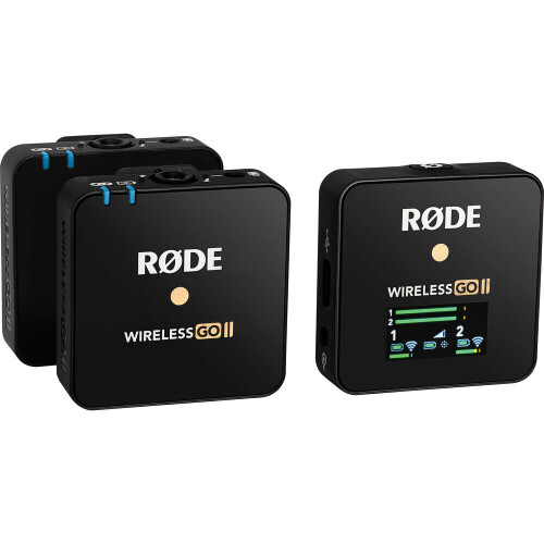 Rode Rode Wireless GO II Compact Digital Wireless Microphone System Black