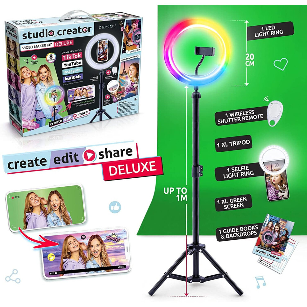 Studio Creator INF 003UK Deluxe Kit Studio Video Maker