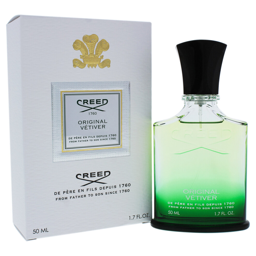 Creed Original Vetiver Eau de Parfum, Unisex Fragrance, 1.7 Oz