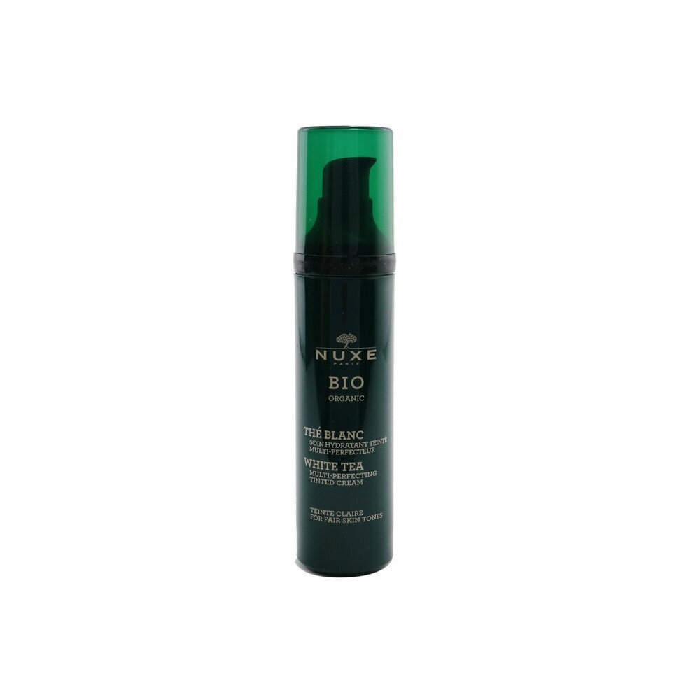 Nuxe Bio Organic White Tea Multi-Perfecting Fair Skin Tones Tinted Cream 50ml